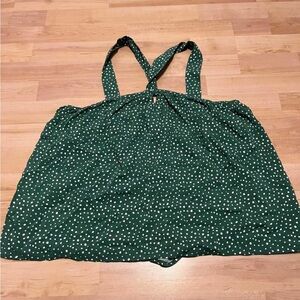 ✨3 for $20✨New George Green Polka Dot Tank Large
